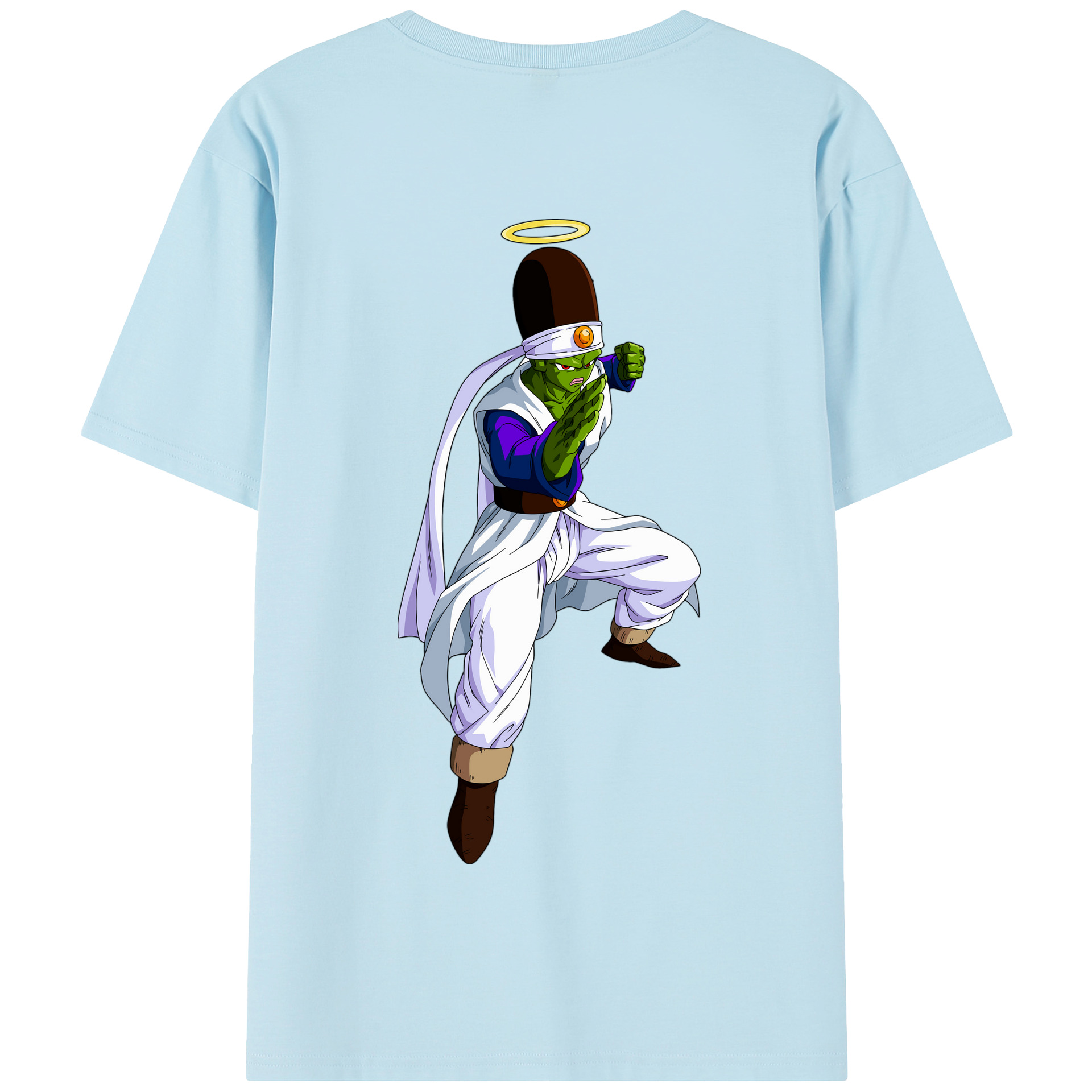 （画像用） ドラゴンボール パイクーハン DRAGON BALL Pikkon 綿100％半袖Tシャツ（背面プリント）